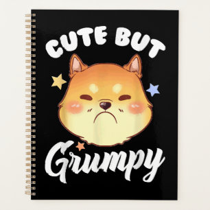 Grumpy Kitten Upset Pouting Cat Planner
