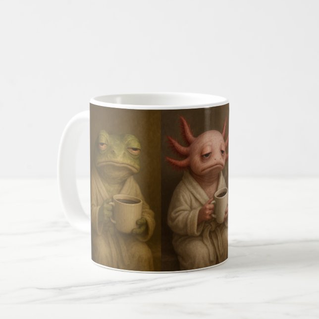 Grumpy Lake Pals  Coffee Mug (Front Left)