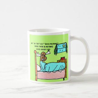 Grumpy Moose "Good Morning"Mug - Customized Coffee Mug