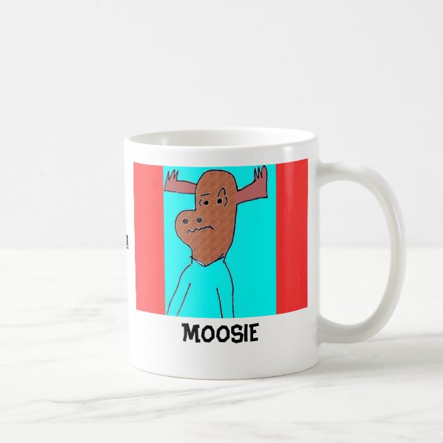Grumpy Moosie Mug (Right)