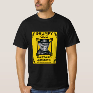 Grumpy Old Bastard Beer T-Shirt