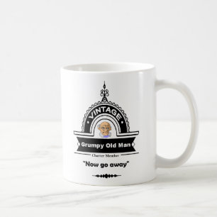 Grumpy Old Man Club Fun "Over the Hill" Coffee Mug