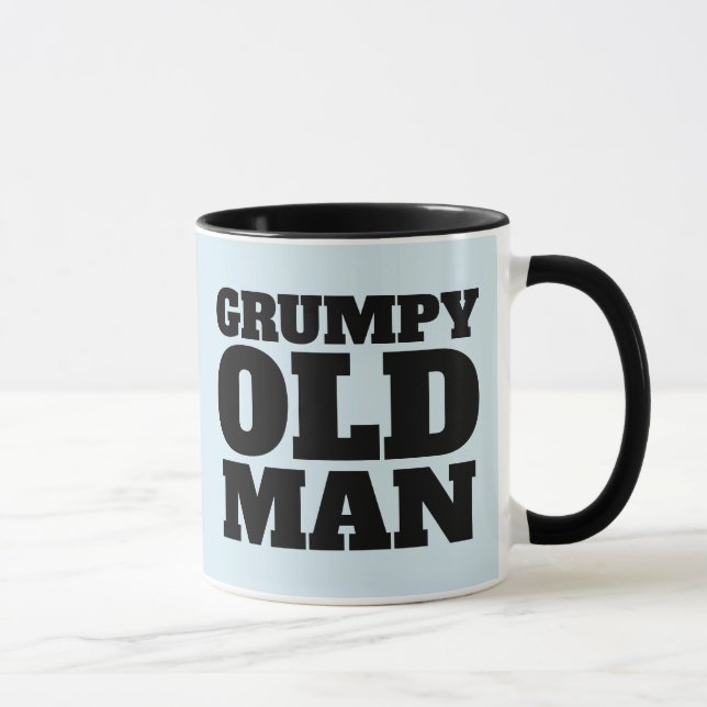 GRUMPY OLD MAN COFFEE MUG (Right)