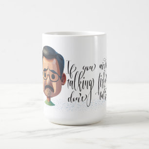 Grumpy Old Man Talking Fishing Coffee Mug