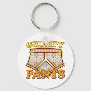 Grumpy Pants Keychain