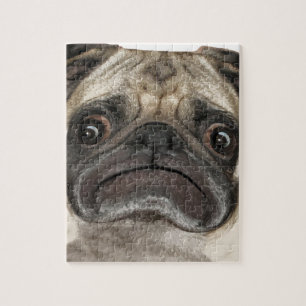 Grumpy Puggy Gifts Jigsaw Puzzle