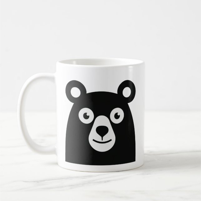 Grumpy Raccoon Coffee Mug (Gauche)