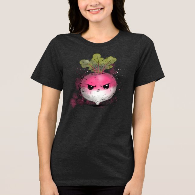 Grumpy Radish Tri-Blend Shirt (Front)