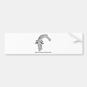 Grumpy Rib Bumper Sticker