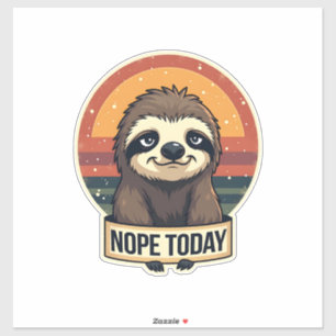 Grumpy Sloth Vintage Funny Retro Shirt Design