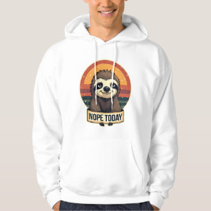 Grumpy Sloth Vintage Funny Retro Shirt Design