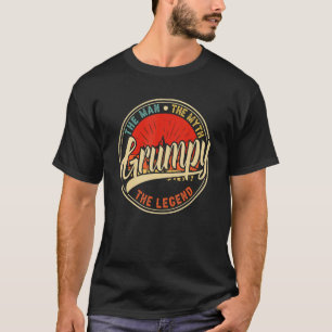 Grumpy The Man The Myth The Legend Father's Day 1 T-Shirt