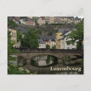 Grund, Luxembourg Postcard