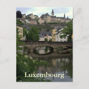 Grund, Luxembourg Postcard