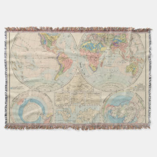 Grund u Boden - Soil Atlas Map Throw Blanket
