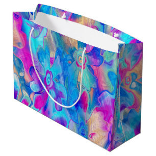 Grundgy-Painted-Florals-4- Large Gift Bag