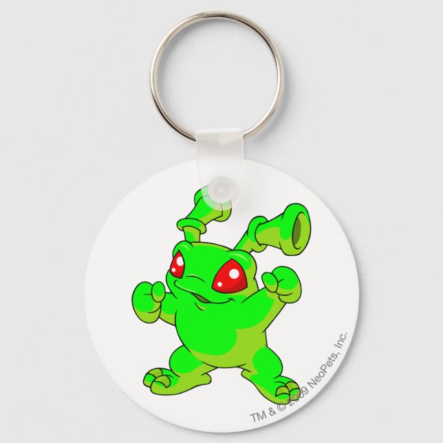 Grundo Glowing Keychain (Front)