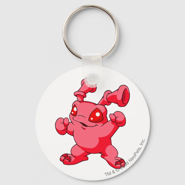 Grundo Red Keychain (Front)