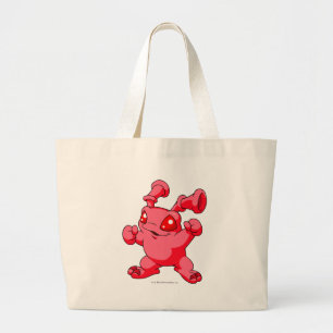 Grundo Red Large Tote Bag