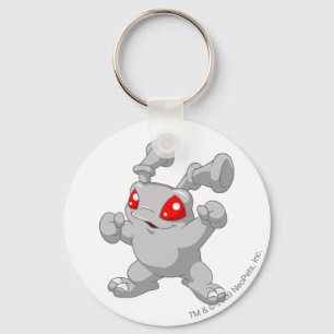 Grundo Silver Keychain