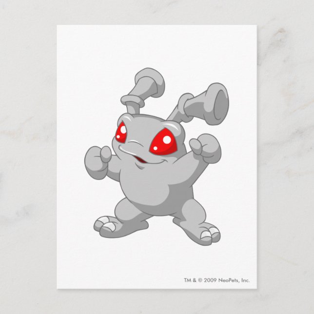 Grundo Silver Postcard (Front)