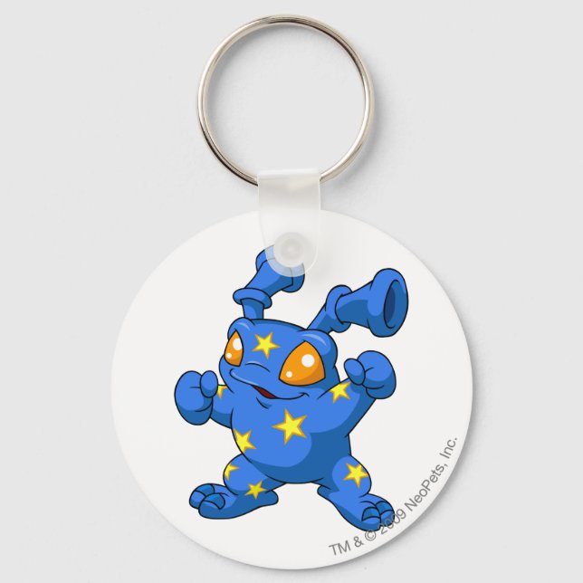 Grundo Starry Keychain (Front)