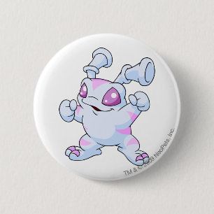 Grundo Striped 2 Inch Round Button