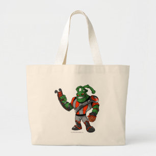Grundo Virtupets Space Station Player Large Tote Bag