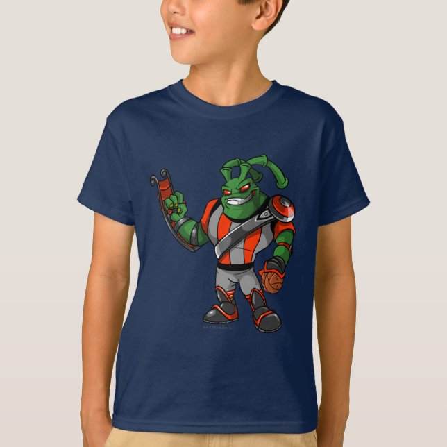 Grundo Virtupets Space Station Player T-Shirt (Front)