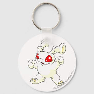 Grundo White Keychain