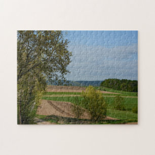 Grüne Landschaft Jigsaw Puzzle
