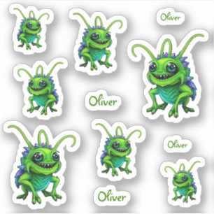 Grüne Monster-Grille -