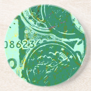 Grünes Geld Coaster