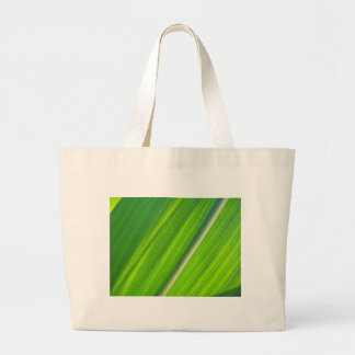 Grünes Maisblattdesign Large Tote Bag
