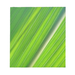 Grünes Maisblattdesign Notepad