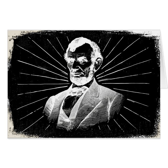 grunge abraham lincoln (Devant horizontal)