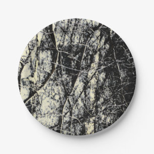 Grunge abstract  paper plate