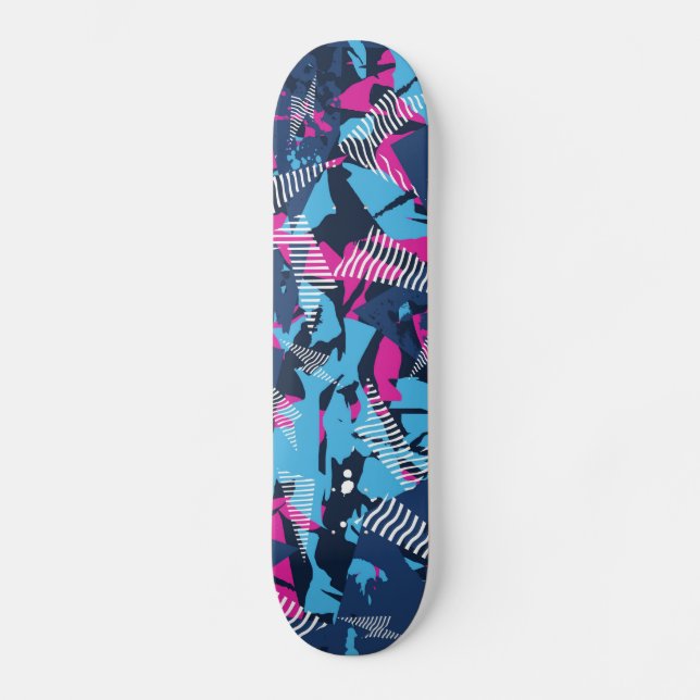 Grunge Abstract Skateboard (Front)