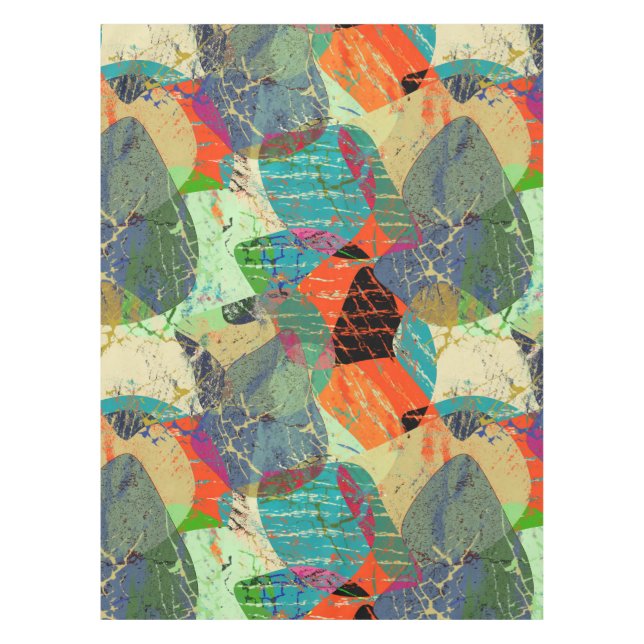 Grunge abstract tablecloth (Front)