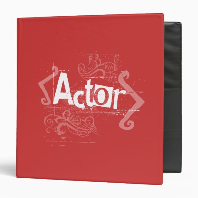 Grunge Actor Binder (Front/Inside)