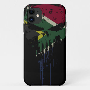 Grunge Africa skull Case-Mate iPhone Case