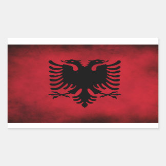 Grunge Albanian Flag [High Quality] Sticker