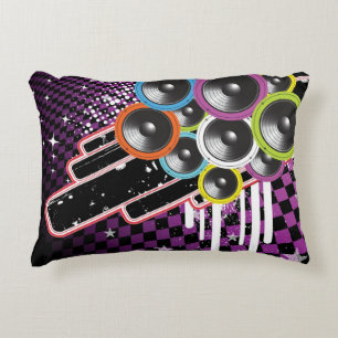 Grunge background decorative pillow