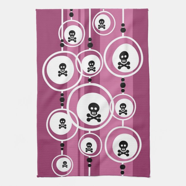 Grunge Background Kitchen Towel (Vertical)