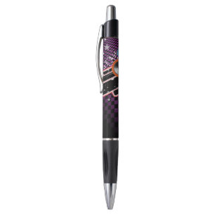 Grunge background pen