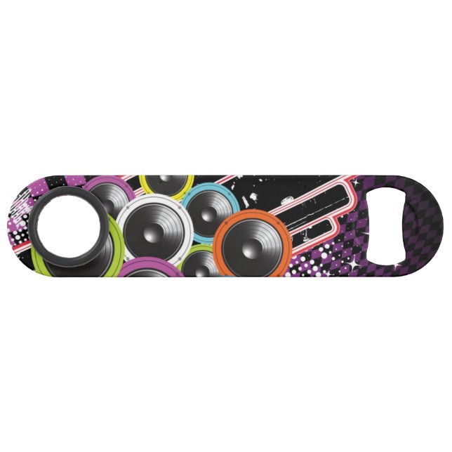 Grunge background speed bottle opener (Front (Horizontal))