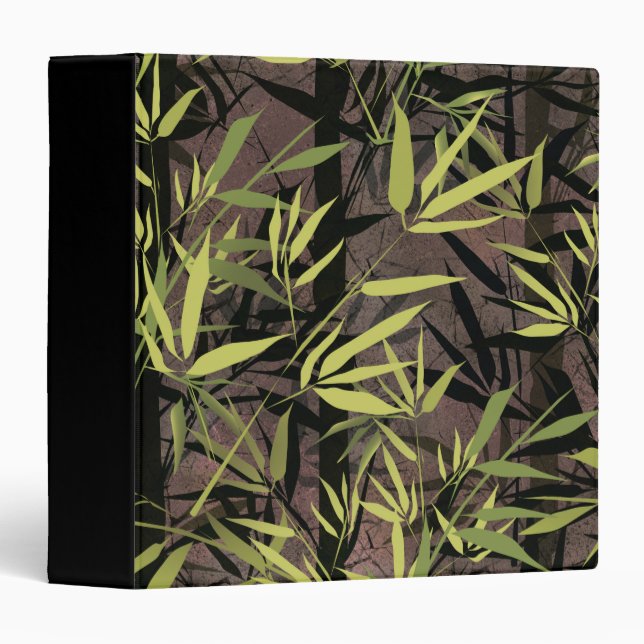 Grunge bamboo forest.  binder (Front/Spine)