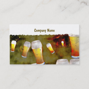 Grunge Beer Business Card