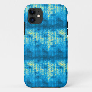 Grunge Blue iPhone 11 Case