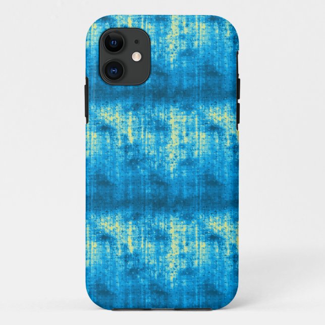 Grunge Blue Case-Mate iPhone Case (Back)